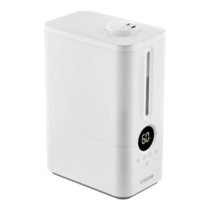 Vissani 1.5 Gal. Ultrasonic Humidifier 360 Degree Turning Dual Nozzle Cool Mist
