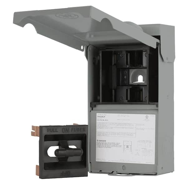 GE 60 Amp 240-Volt Fused AC Disconnect for Easy Installation