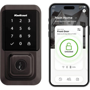 Kwikset HALO Venetian Bronze Single-Cylinder Keypad Electronic Smart Lock