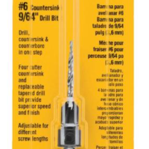 #6 Countersink 9/64 in. Drill Bit