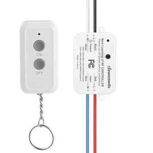 DEWENWILS Wireless Light Switch and Receiver Kit, No in-Wall Wiring Required, R