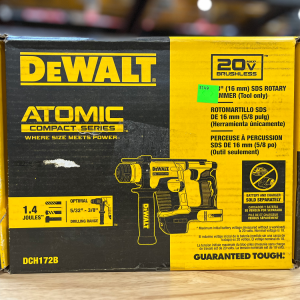ATOMIC 20-Volt MAX Cordless Brushless Ultra-Compact 5/8 in. SDS + Hammer Drill