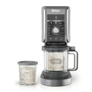 NINJA CREAMi Deluxe 11-in-1 0.75 Qt. Stainless Steel Frozen Treat and Ice Cream