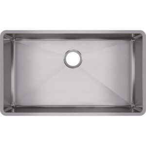 Elkay 32" Stainless Steel Undermount Single Bowl Kitchen Sink
