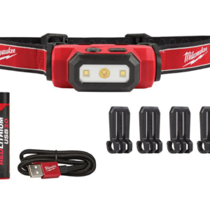 USB Rechargeable Hard Hat Headlamp