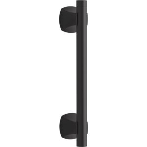 KOHLER Rubicon 9 in. Grab Bar in Matte Black K-R27240-BL