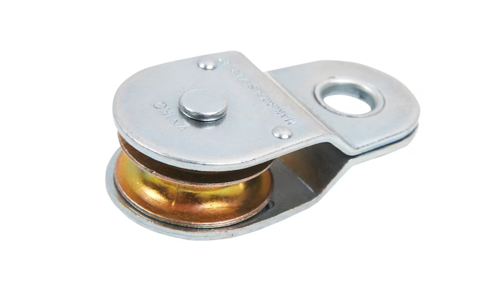 Blue Hawk 0.48-in Single Rope or Chain Fixed Eye Pulley