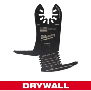 5-in-1 High Carbon Steel Universal Fit Drywall Cutting Multi-Tool Oscillating