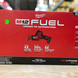 M12 FUEL 12-Volt Lithium-Ion Brushless Cordless HACKZALL Reciprocating Saw Kit w