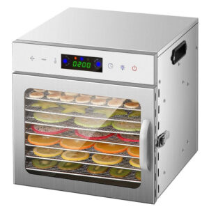 SEEUTEK 8-Tray Stainless Steel Trays Food Dehydrators