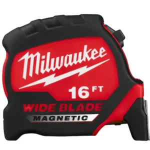 16 ft. x 1-5/16 in. Wide Blade Magnetic Tape Measure with 16 ft. Reach