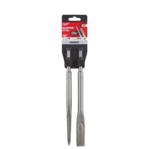 SLEDGE SDS-PLUS Bull Point and Flat Chisel Set (2-Pack)