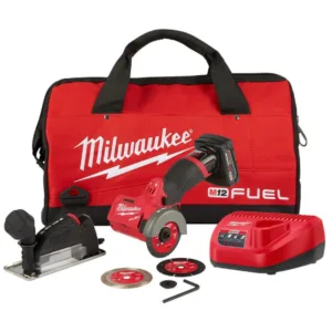 Milwaukee M12 FUEL 3 in. Compact Cut Off Tool Kit