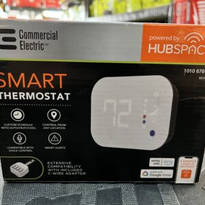 Commercial Electric Wi-Fi and Bluetooth Enabled Smart Programmable Thermostat w