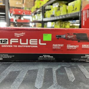 M12 FUEL 12V Lithium-Ion Brushless Cordless High Speed 1/4 in. Ratchet (Tool-Onl