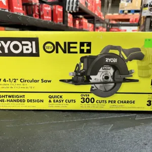Ryobi ONE+ 18v 4-1/2" Circular Saw PCL400B