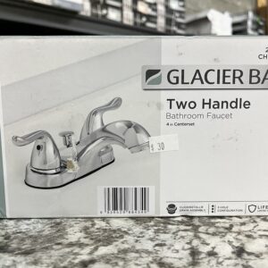Glacier Bay Two Handle Bathroom Faucet Constructor Collection