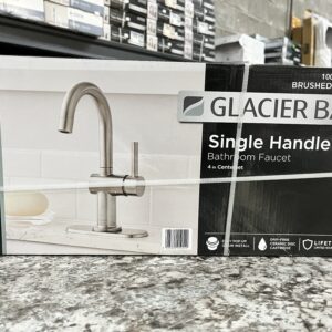 Glacier Bay Dorind Collection Single Handle Bathroom Faucet