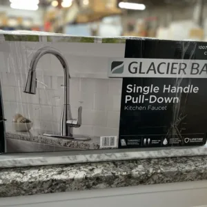 Glacier Bay McKenna Single-Handle Pull Down Sprayer Kitchen Faucet